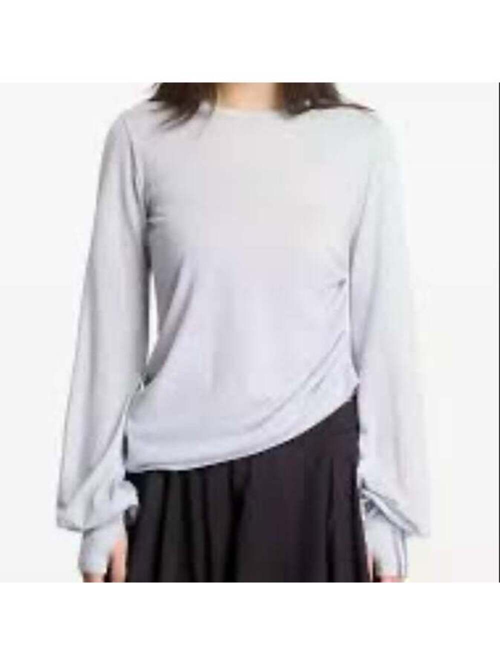 Y 3 Cinched Draped Top size L